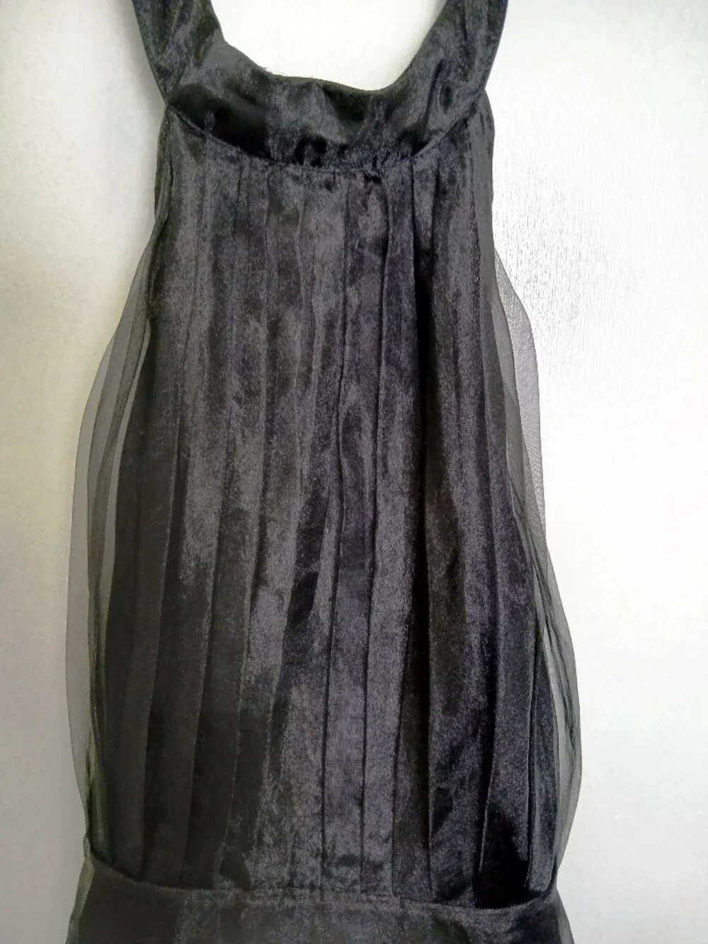Lovers + Friends 'Heartbreaker' Black Organza Halter Mini Dress NWT Sz S